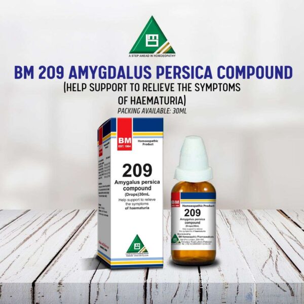 BM 209 for HAEMATURIA ( Protein in Urine )