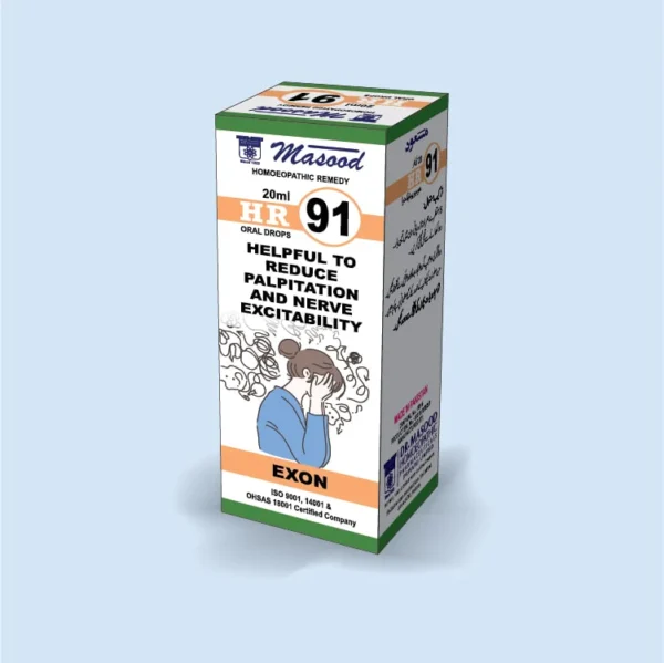 HR 91 (EXON)  For Nervous Irritability