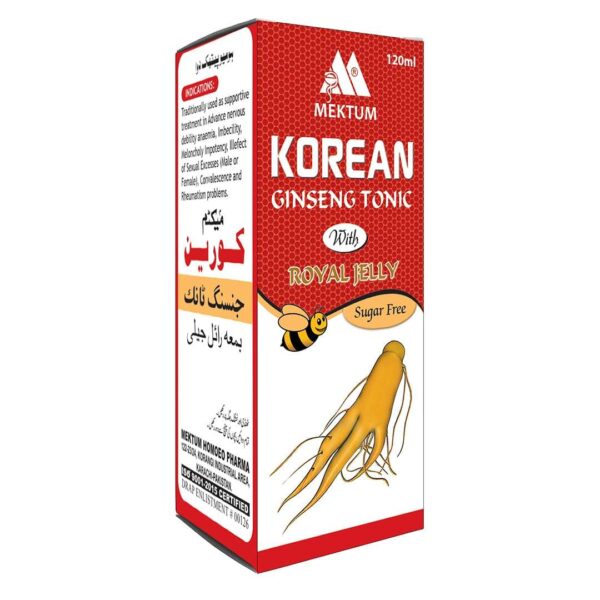 Korean Ginseng Tonic (Sugar Free) for Multivitamin